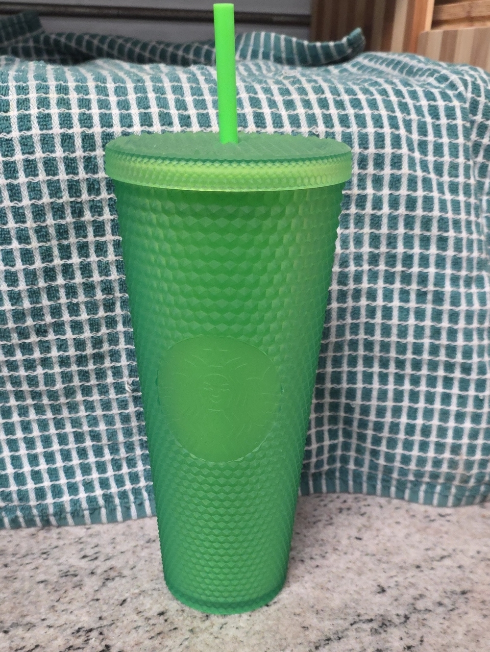 Disneyland Starbucks Green Studded Tumbler
